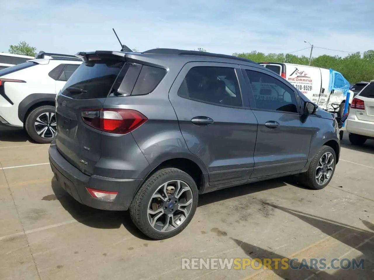 3 Photograph of a damaged car MAJ6S3JL7LC320911 FORD ECOSPORT 2020