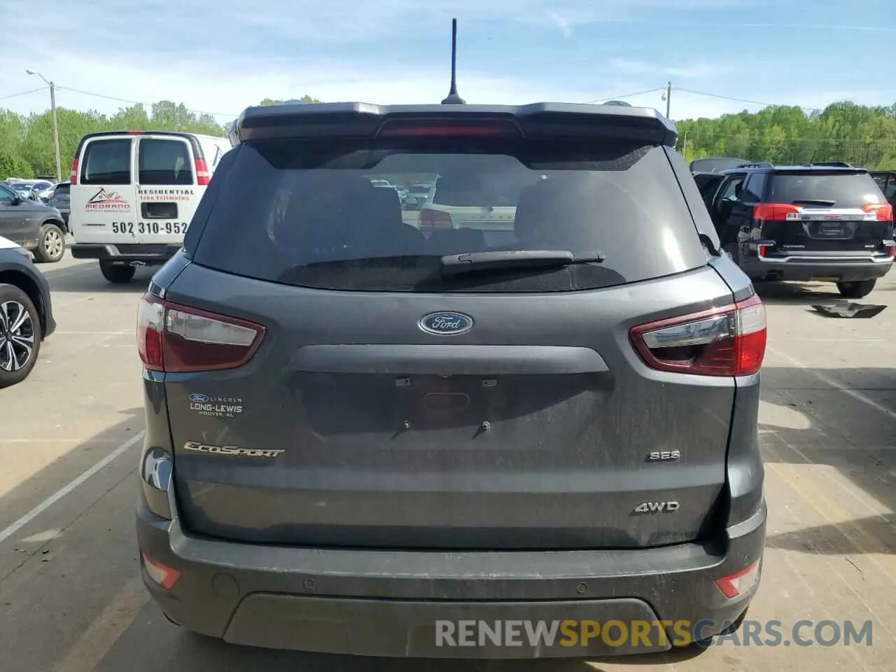 6 Photograph of a damaged car MAJ6S3JL7LC320911 FORD ECOSPORT 2020
