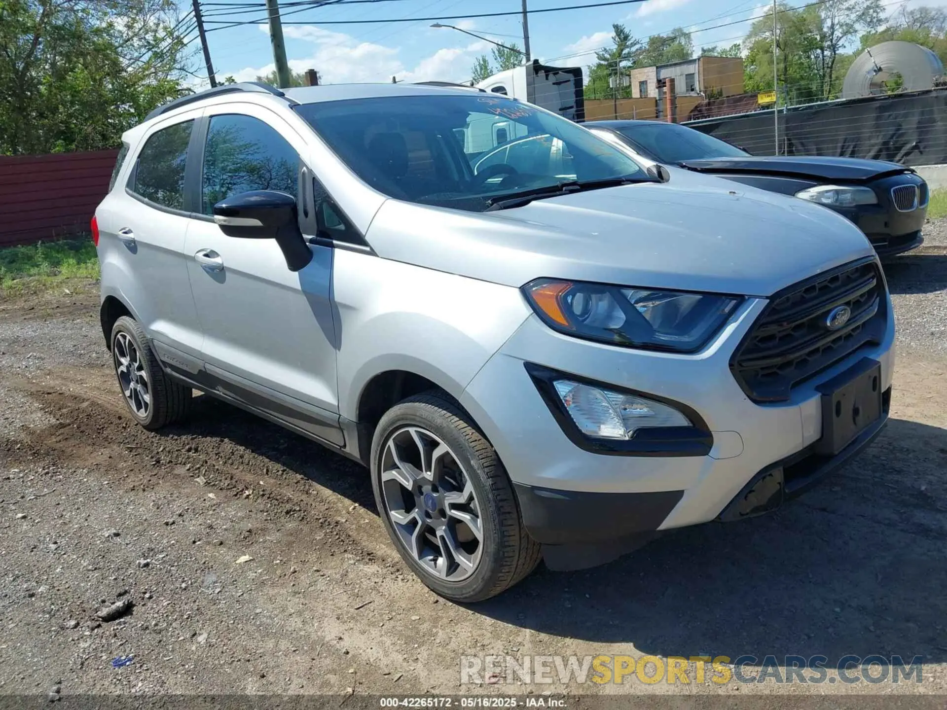 1 Photograph of a damaged car MAJ6S3JL7LC336414 FORD ECOSPORT 2020
