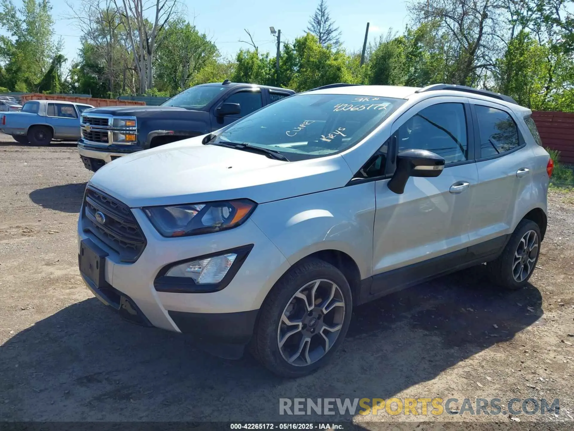 2 Photograph of a damaged car MAJ6S3JL7LC336414 FORD ECOSPORT 2020