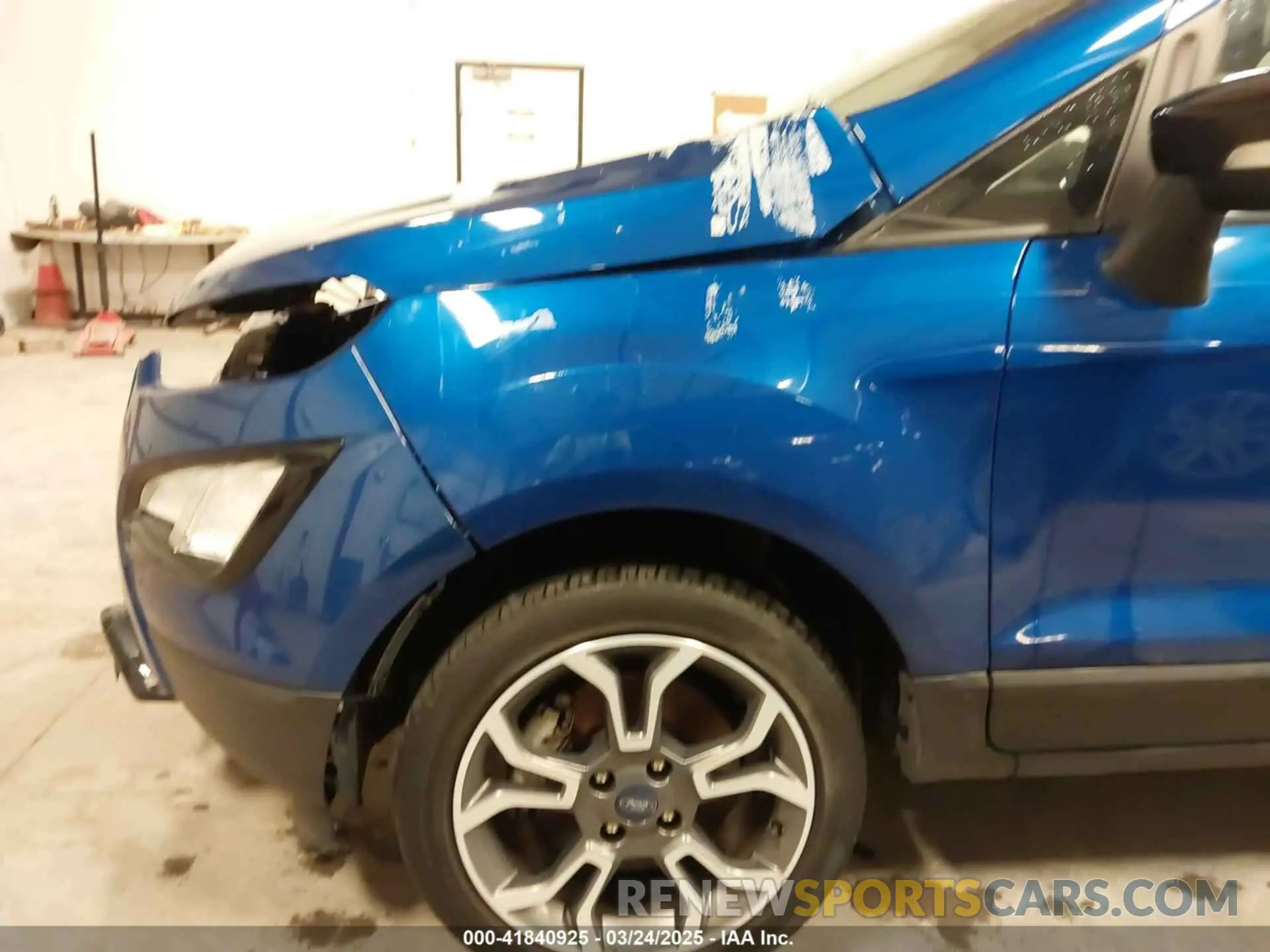 18 Photograph of a damaged car MAJ6S3JL8LC321615 FORD ECOSPORT 2020