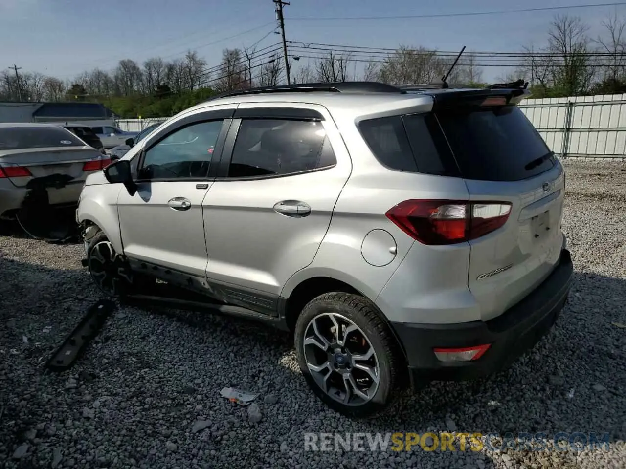 2 Photograph of a damaged car MAJ6S3JL8LC329035 FORD ECOSPORT 2020