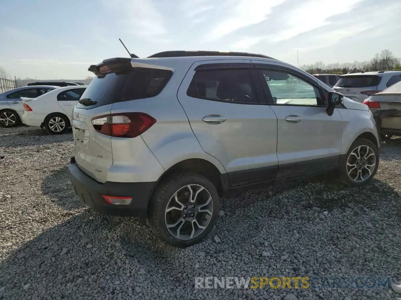 3 Photograph of a damaged car MAJ6S3JL8LC329035 FORD ECOSPORT 2020