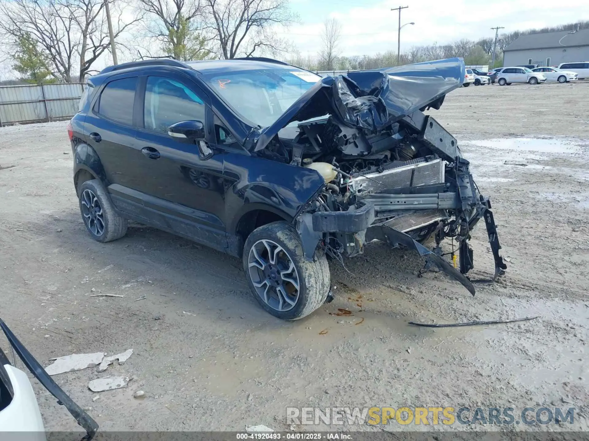 1 Photograph of a damaged car MAJ6S3JL8LC347468 FORD ECOSPORT 2020