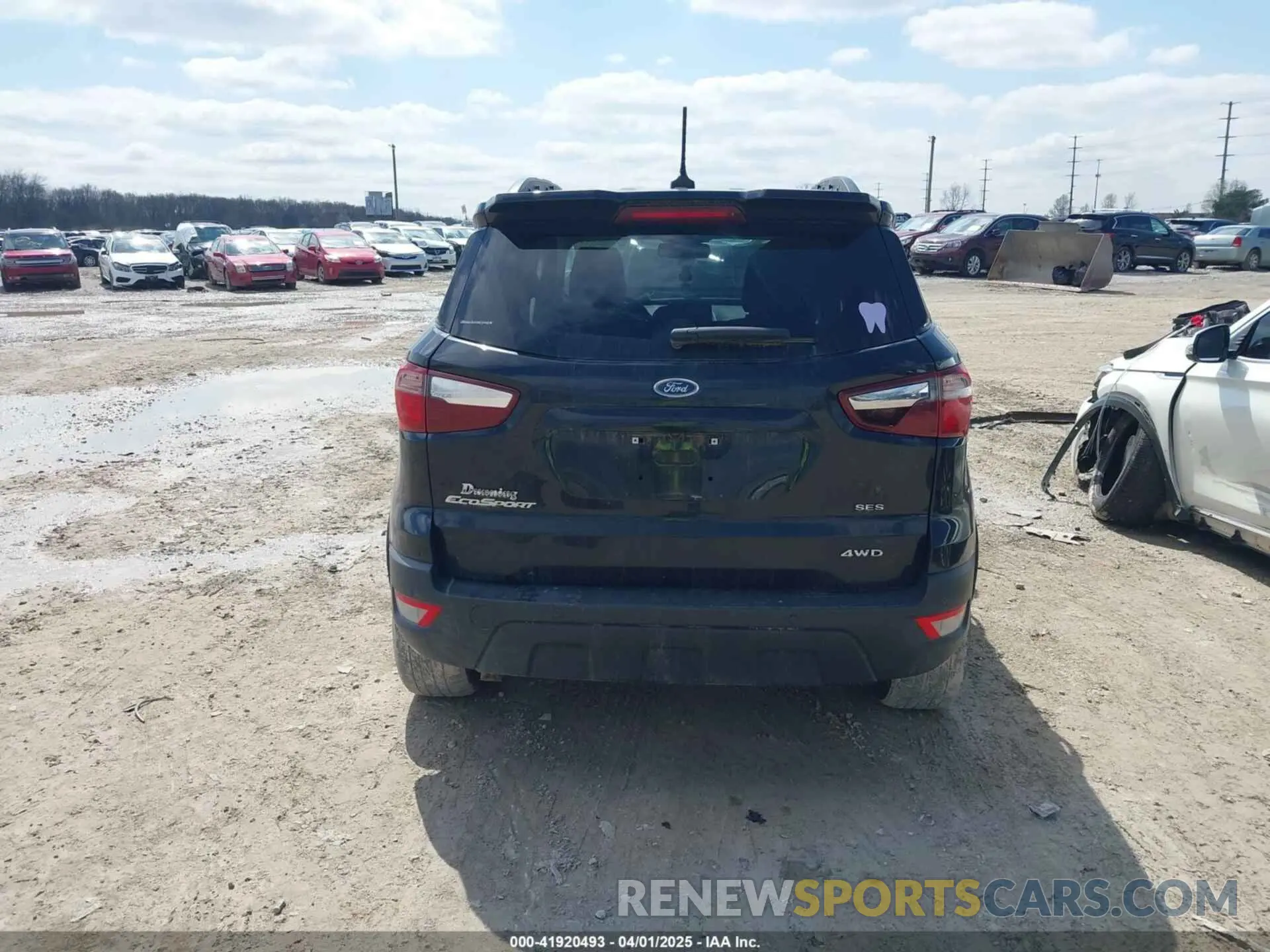 17 Photograph of a damaged car MAJ6S3JL8LC347468 FORD ECOSPORT 2020