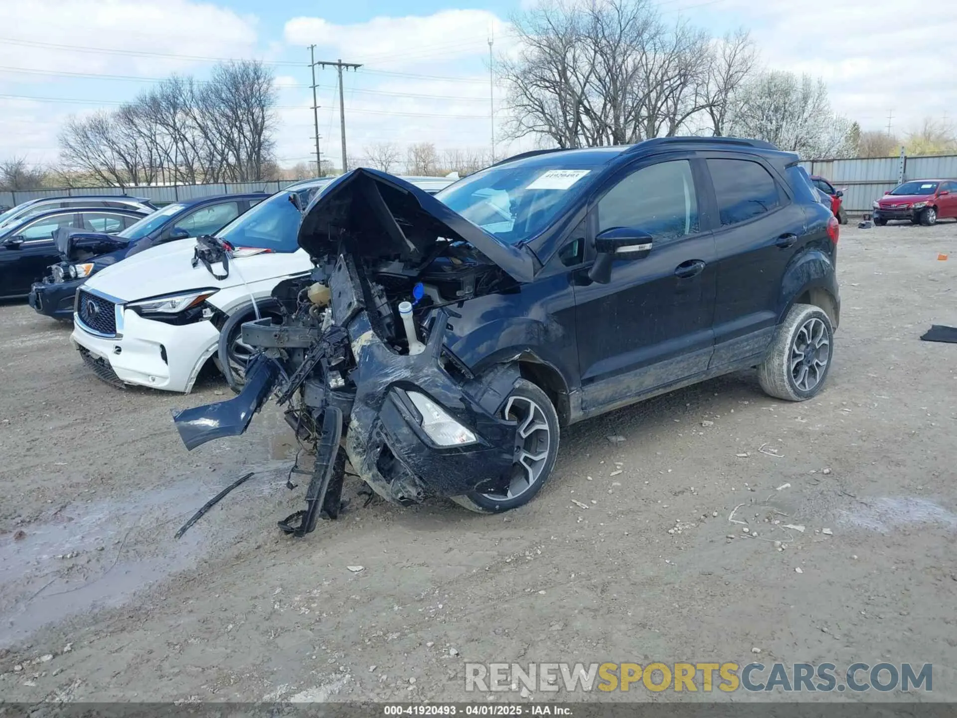 2 Photograph of a damaged car MAJ6S3JL8LC347468 FORD ECOSPORT 2020