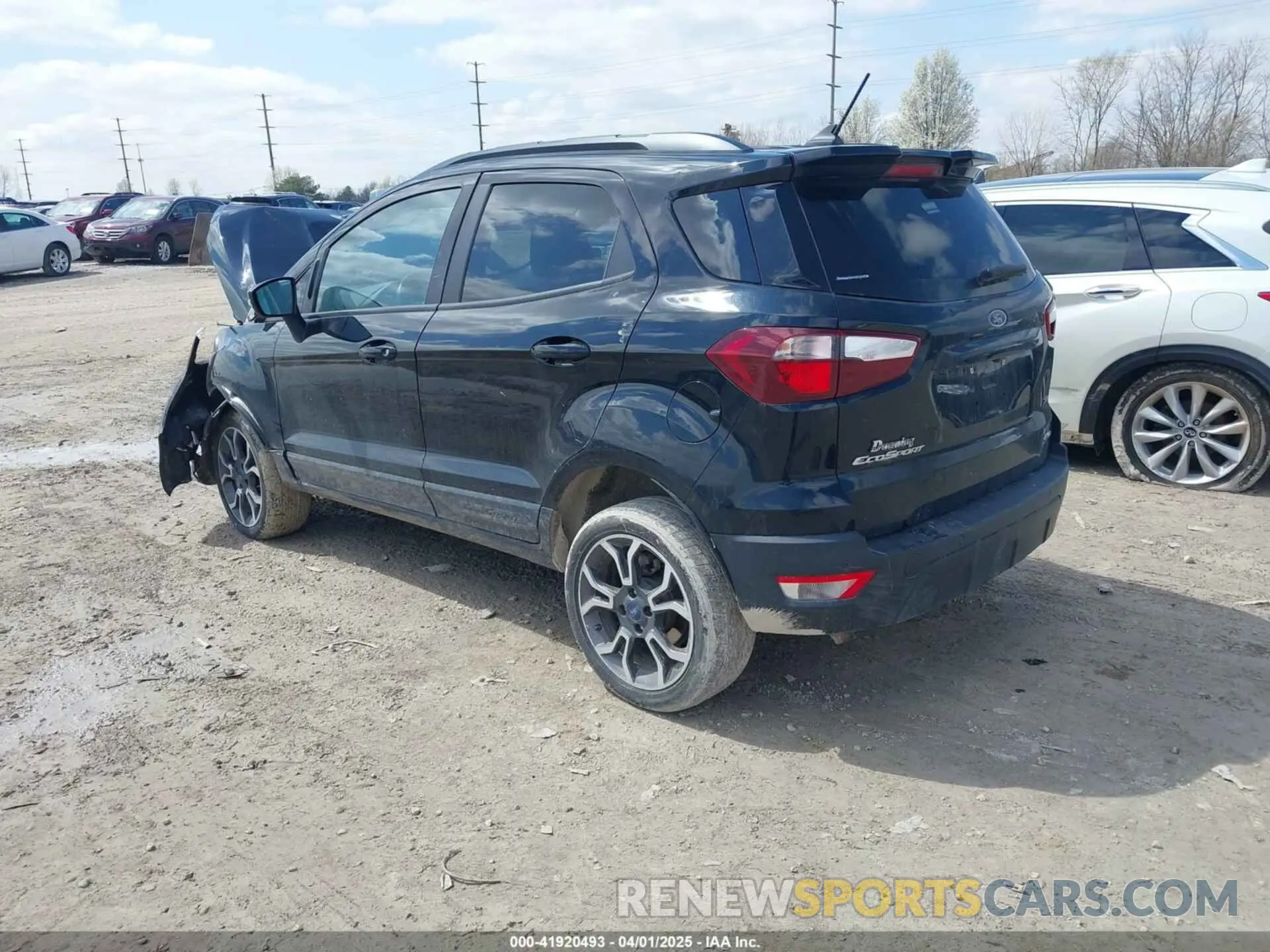 3 Photograph of a damaged car MAJ6S3JL8LC347468 FORD ECOSPORT 2020