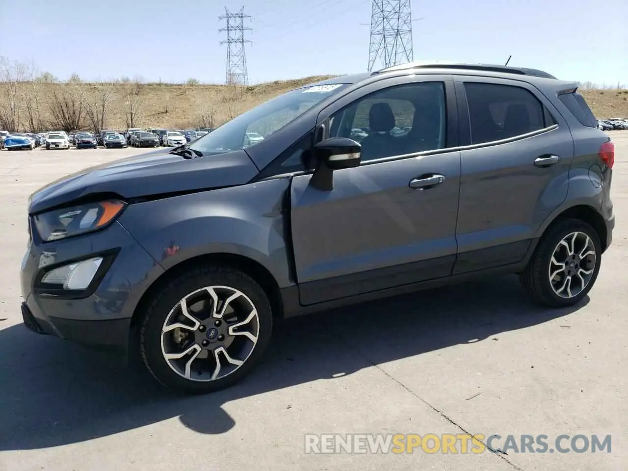 1 Photograph of a damaged car MAJ6S3JLXLC323057 FORD ECOSPORT 2020