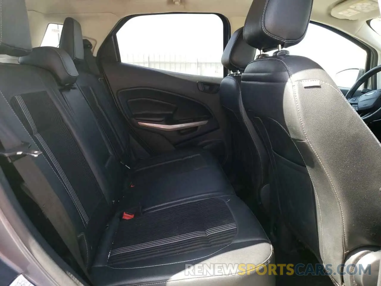 11 Photograph of a damaged car MAJ6S3JLXLC323057 FORD ECOSPORT 2020