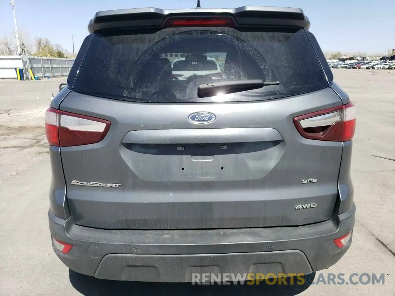 6 Photograph of a damaged car MAJ6S3JLXLC323057 FORD ECOSPORT 2020