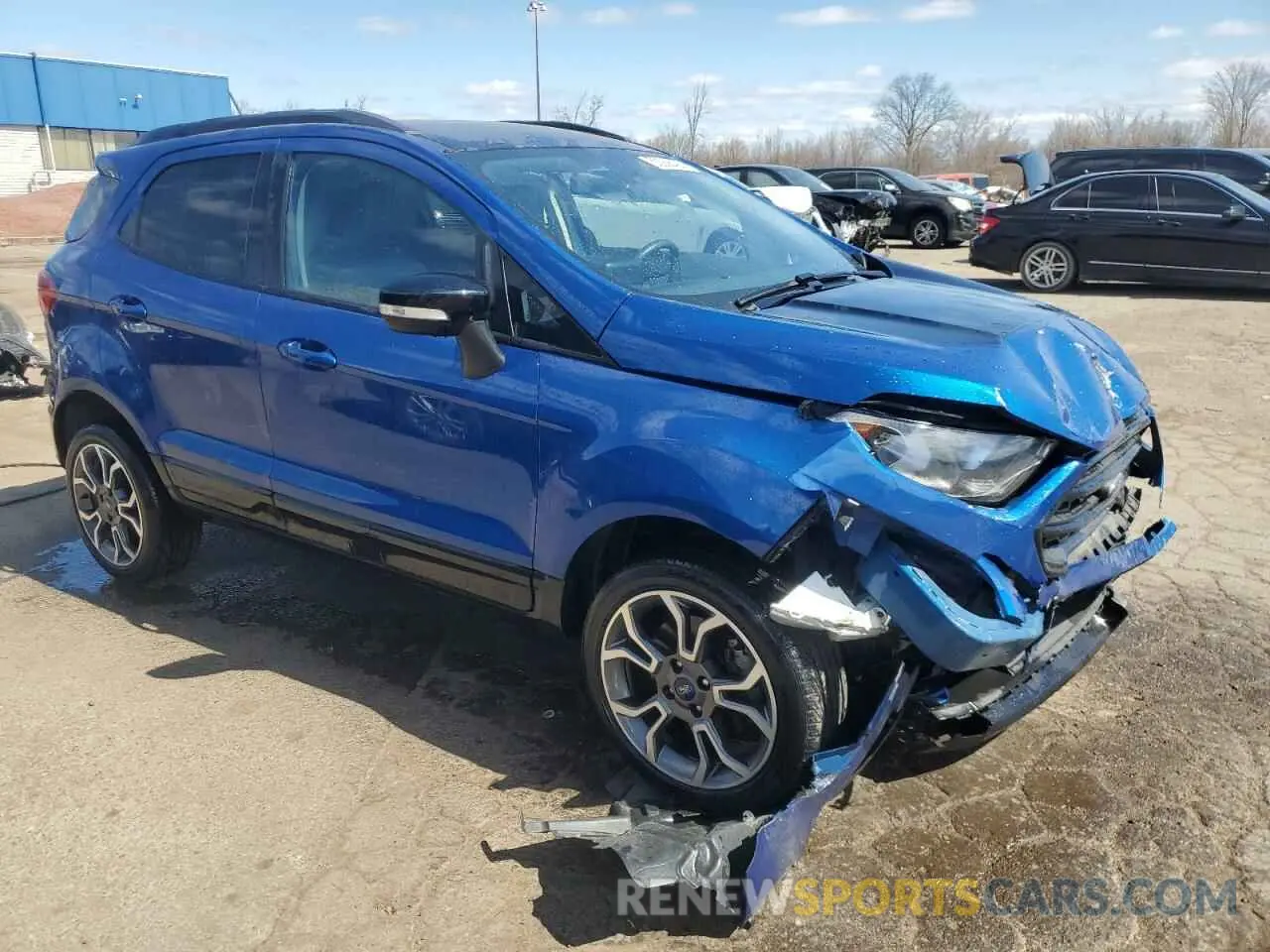 4 Photograph of a damaged car MAJ6S3JLXLC353370 FORD ECOSPORT 2020