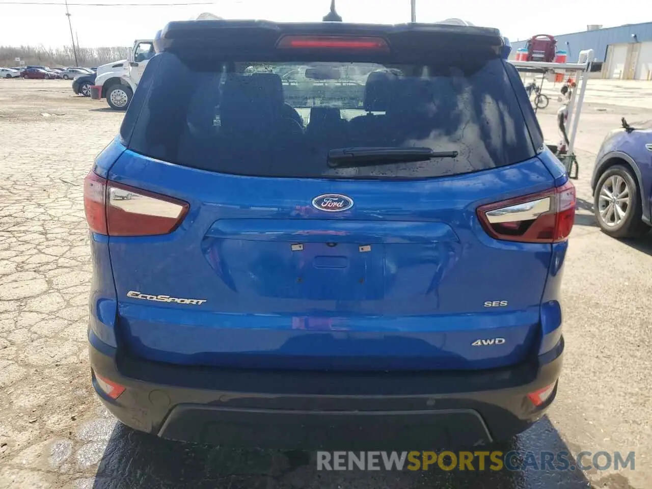 6 Photograph of a damaged car MAJ6S3JLXLC353370 FORD ECOSPORT 2020
