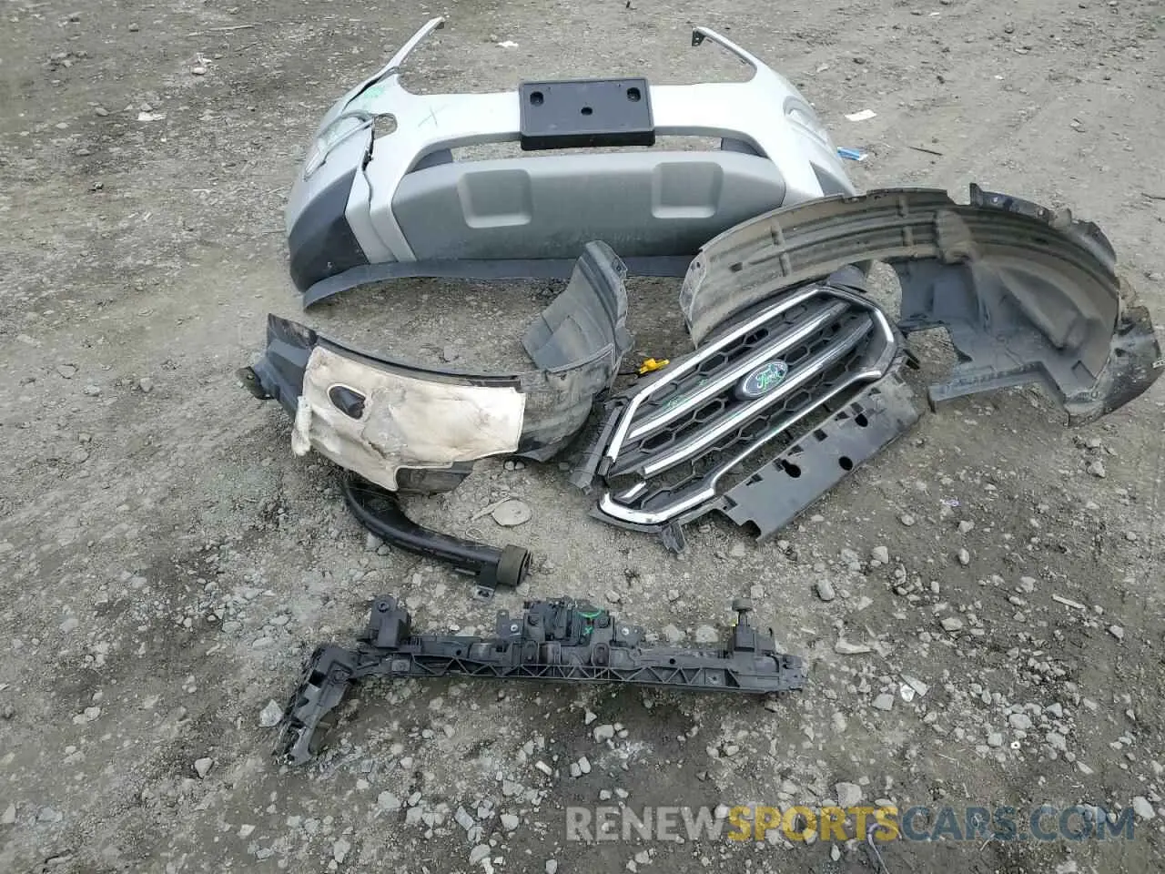 13 Photograph of a damaged car MAJ6S3KL0LC347382 FORD ECOSPORT 2020