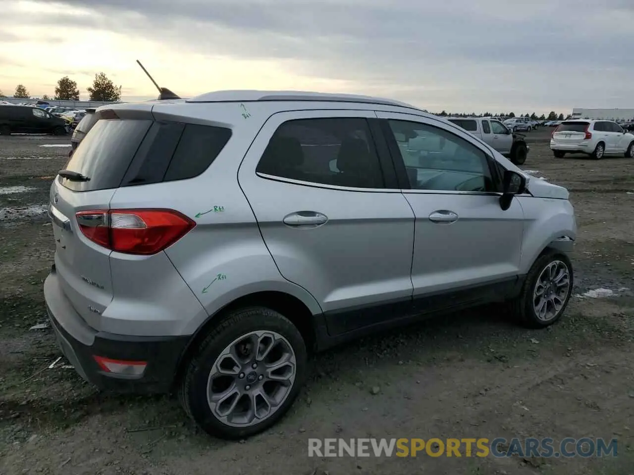 3 Photograph of a damaged car MAJ6S3KL0LC347382 FORD ECOSPORT 2020