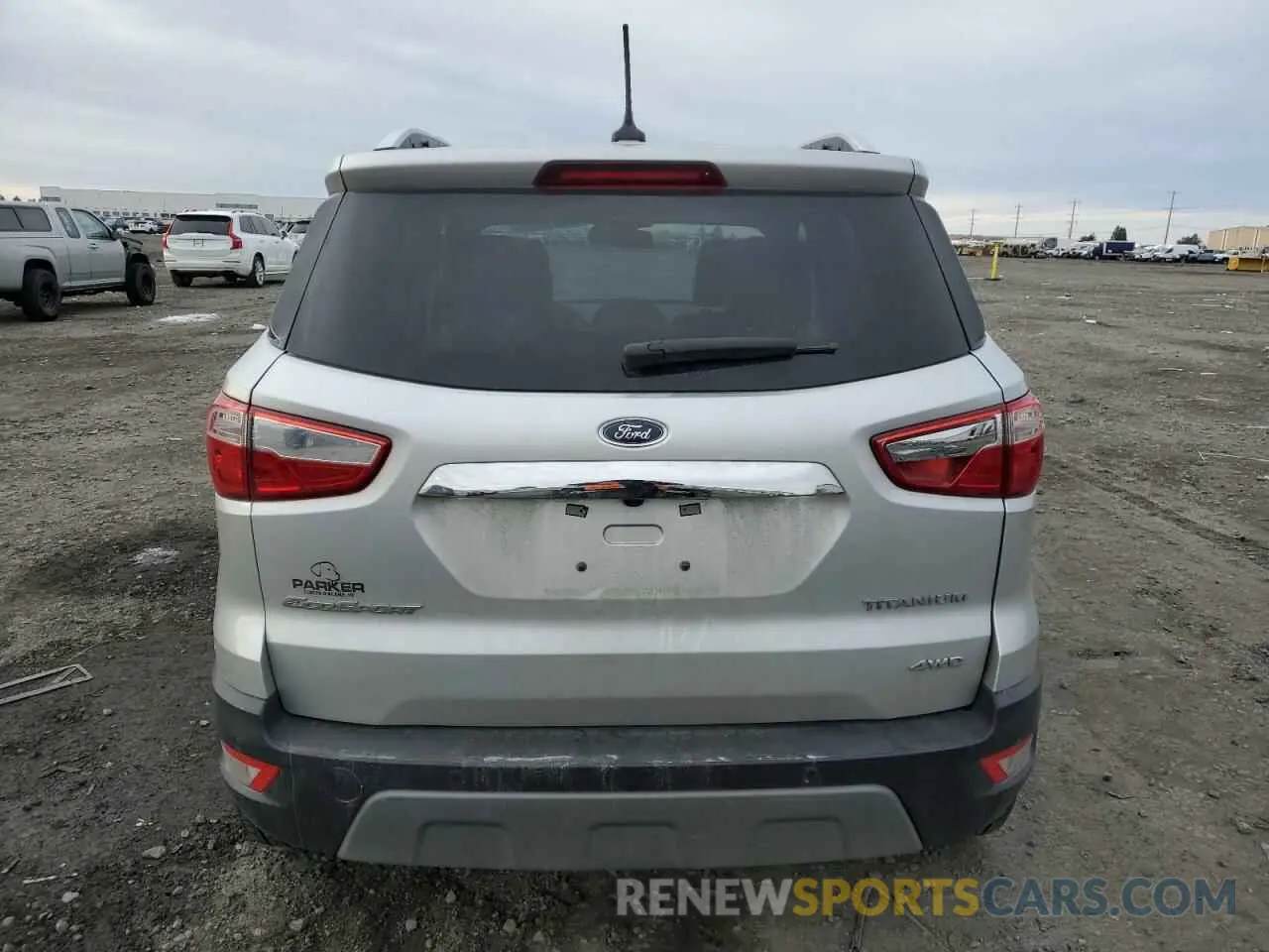 6 Photograph of a damaged car MAJ6S3KL0LC347382 FORD ECOSPORT 2020