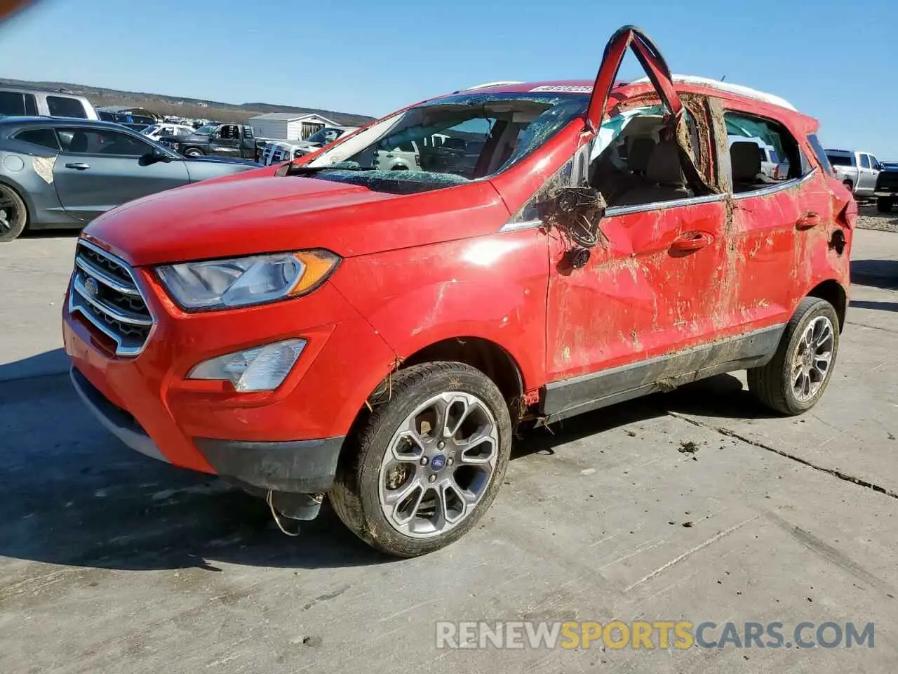 1 Photograph of a damaged car MAJ6S3KL1LC360500 FORD ECOSPORT 2020