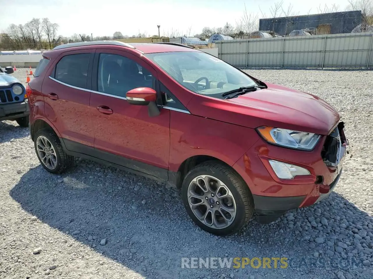 4 Photograph of a damaged car MAJ6S3KL1LC392346 FORD ECOSPORT 2020