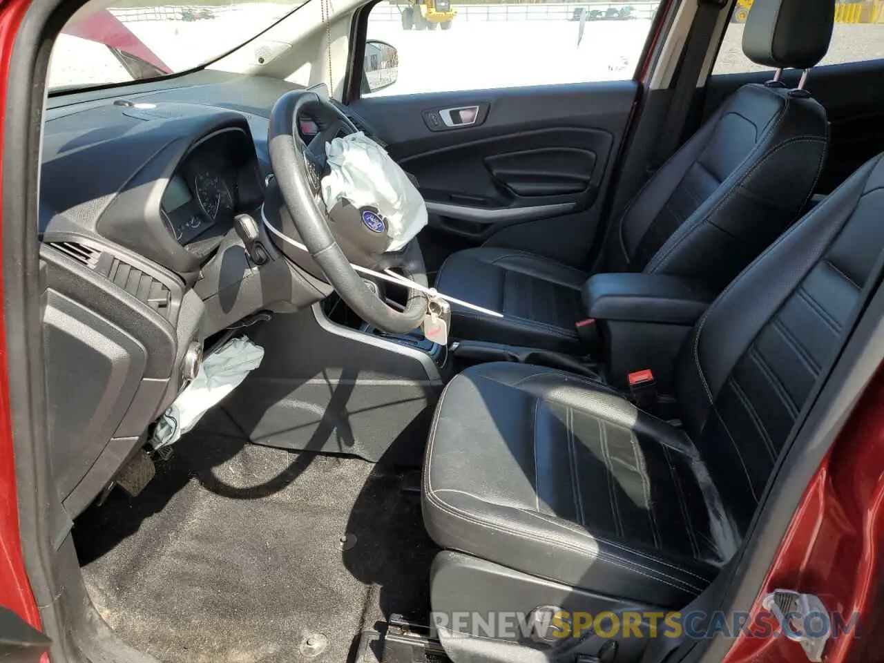 7 Photograph of a damaged car MAJ6S3KL1LC392346 FORD ECOSPORT 2020