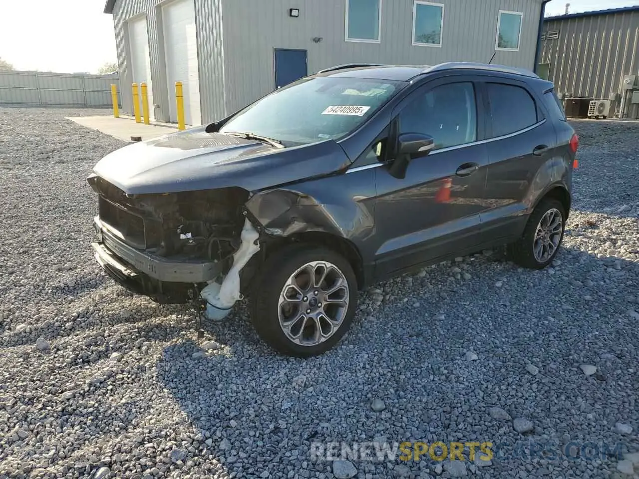 1 Photograph of a damaged car MAJ6S3KL2LC350462 FORD ECOSPORT 2020