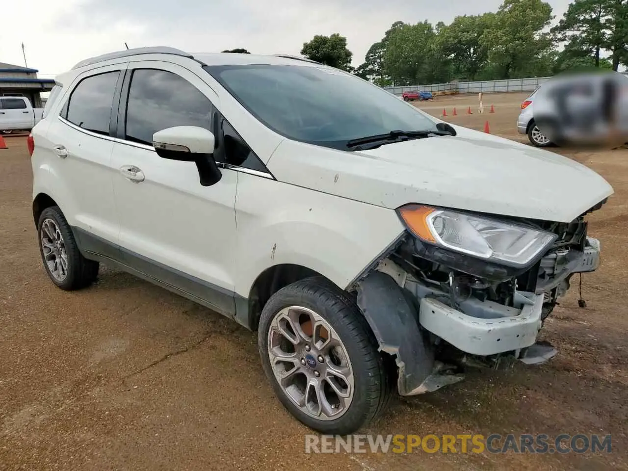 4 Photograph of a damaged car MAJ6S3KL2LC351675 FORD ECOSPORT 2020