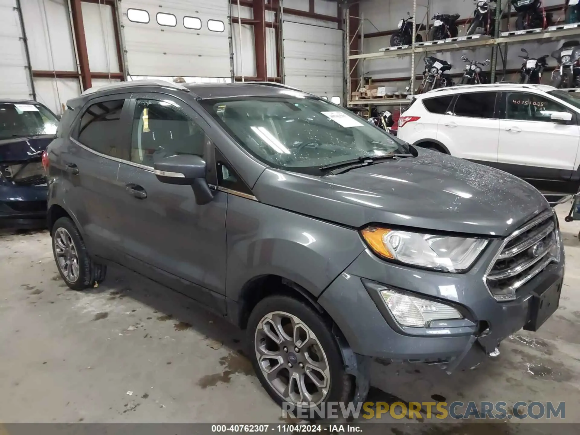 1 Photograph of a damaged car MAJ6S3KL3LC364693 FORD ECOSPORT 2020