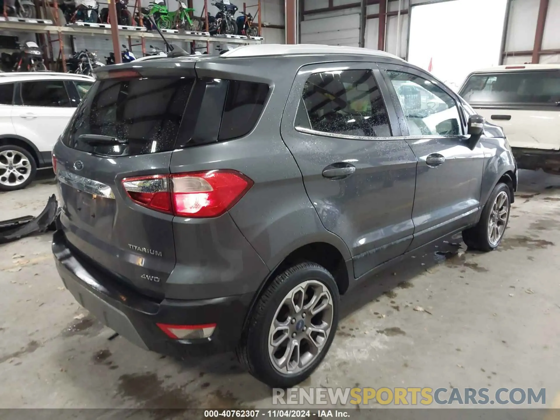 4 Photograph of a damaged car MAJ6S3KL3LC364693 FORD ECOSPORT 2020