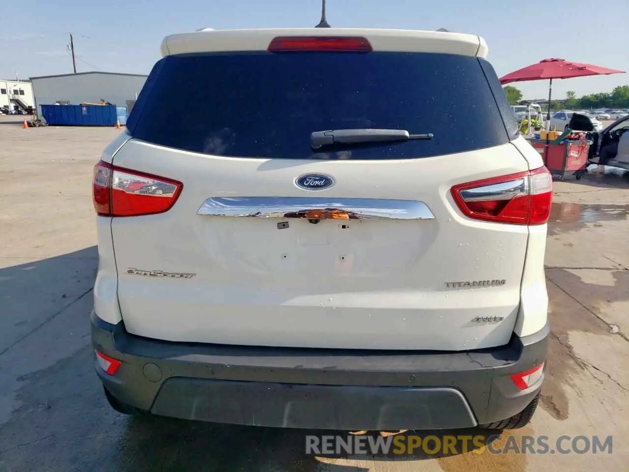 6 Photograph of a damaged car MAJ6S3KL4LC323070 FORD ECOSPORT 2020