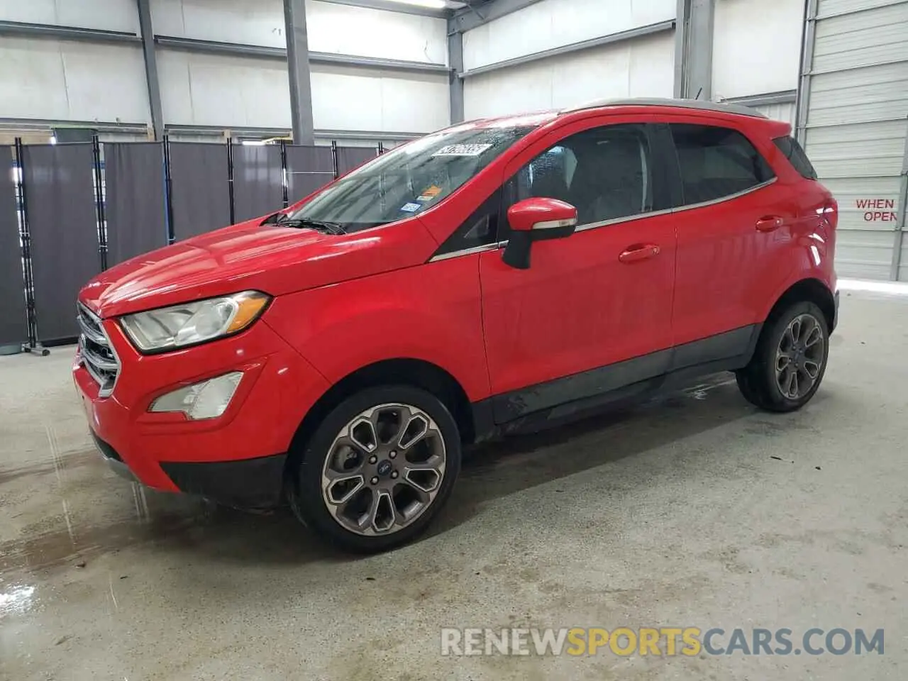 1 Photograph of a damaged car MAJ6S3KL4LC334070 FORD ECOSPORT 2020