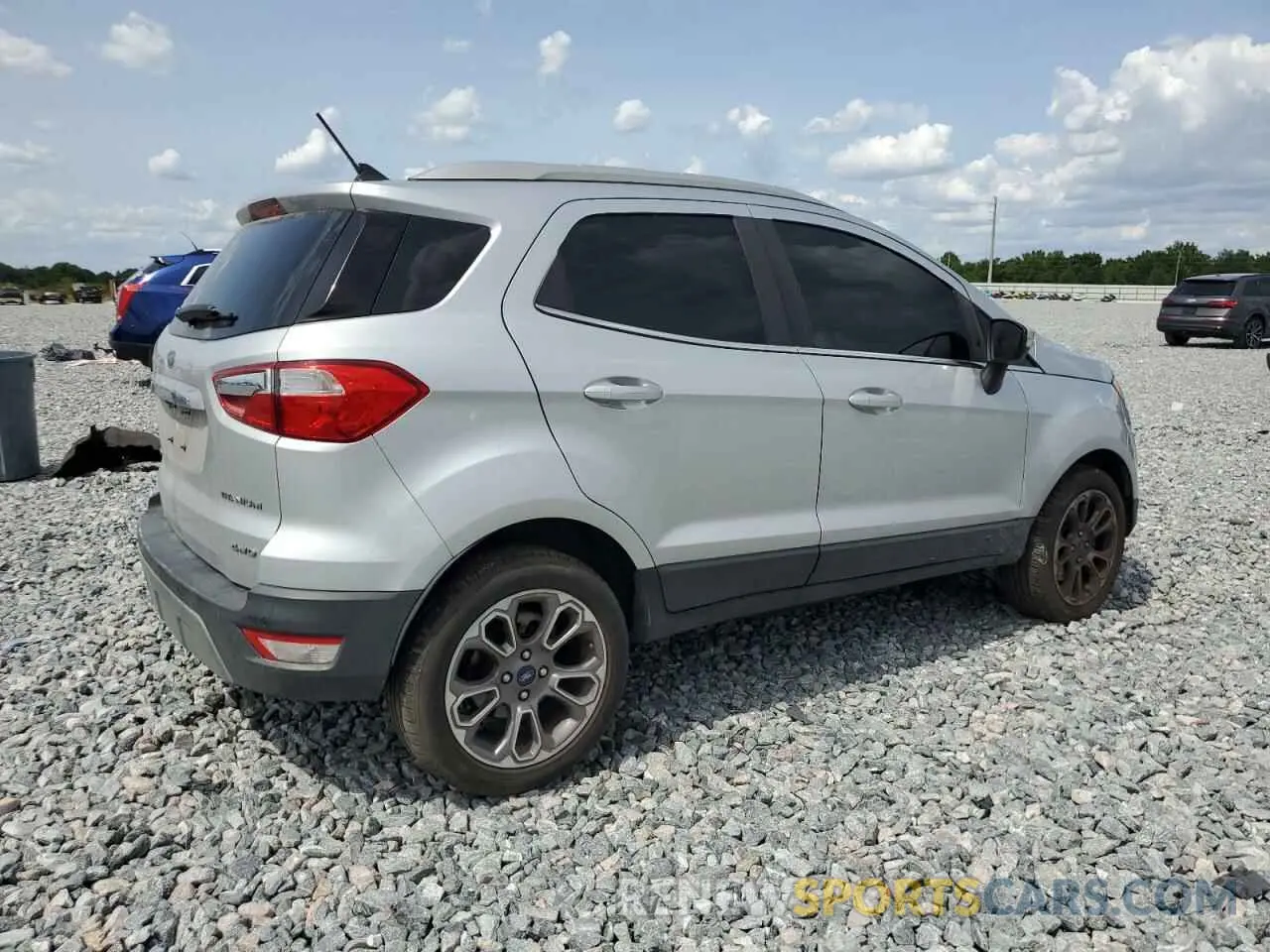 3 Photograph of a damaged car MAJ6S3KL4LC334909 FORD ECOSPORT 2020