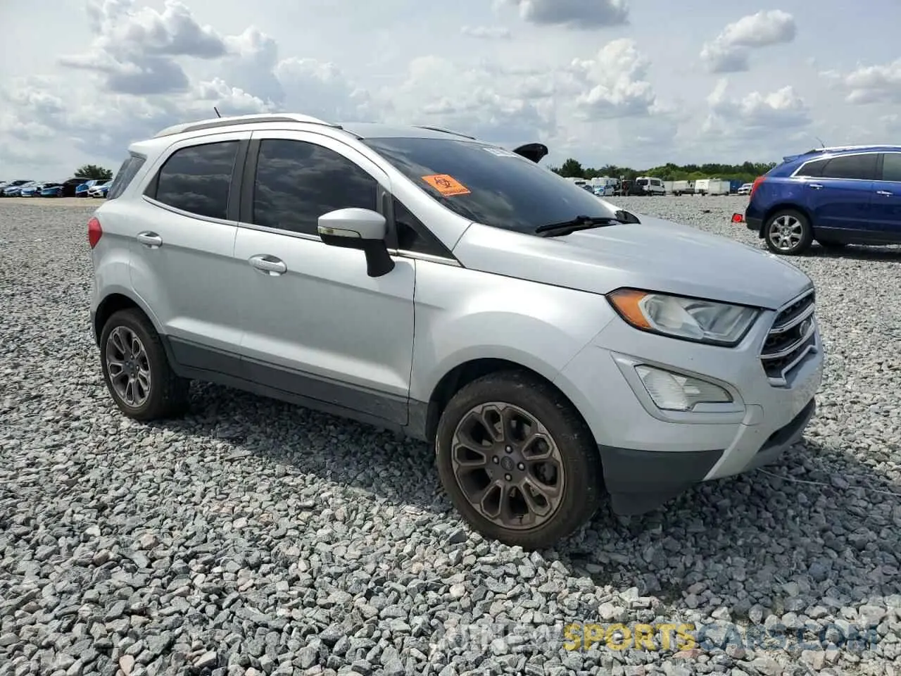 4 Photograph of a damaged car MAJ6S3KL4LC334909 FORD ECOSPORT 2020
