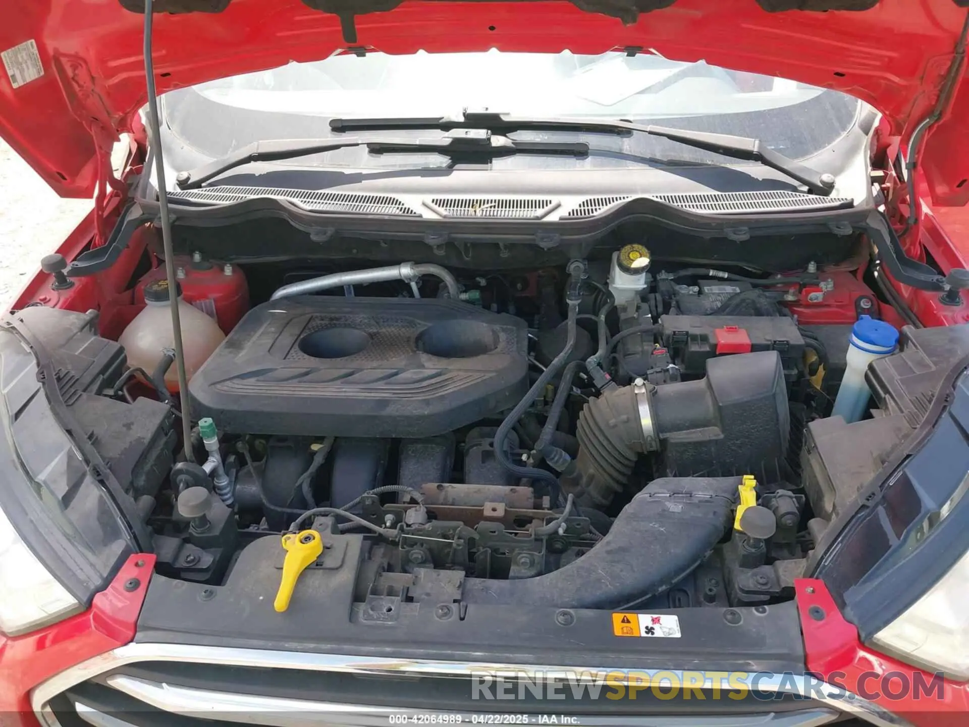 10 Photograph of a damaged car MAJ6S3KL4LC345585 FORD ECOSPORT 2020