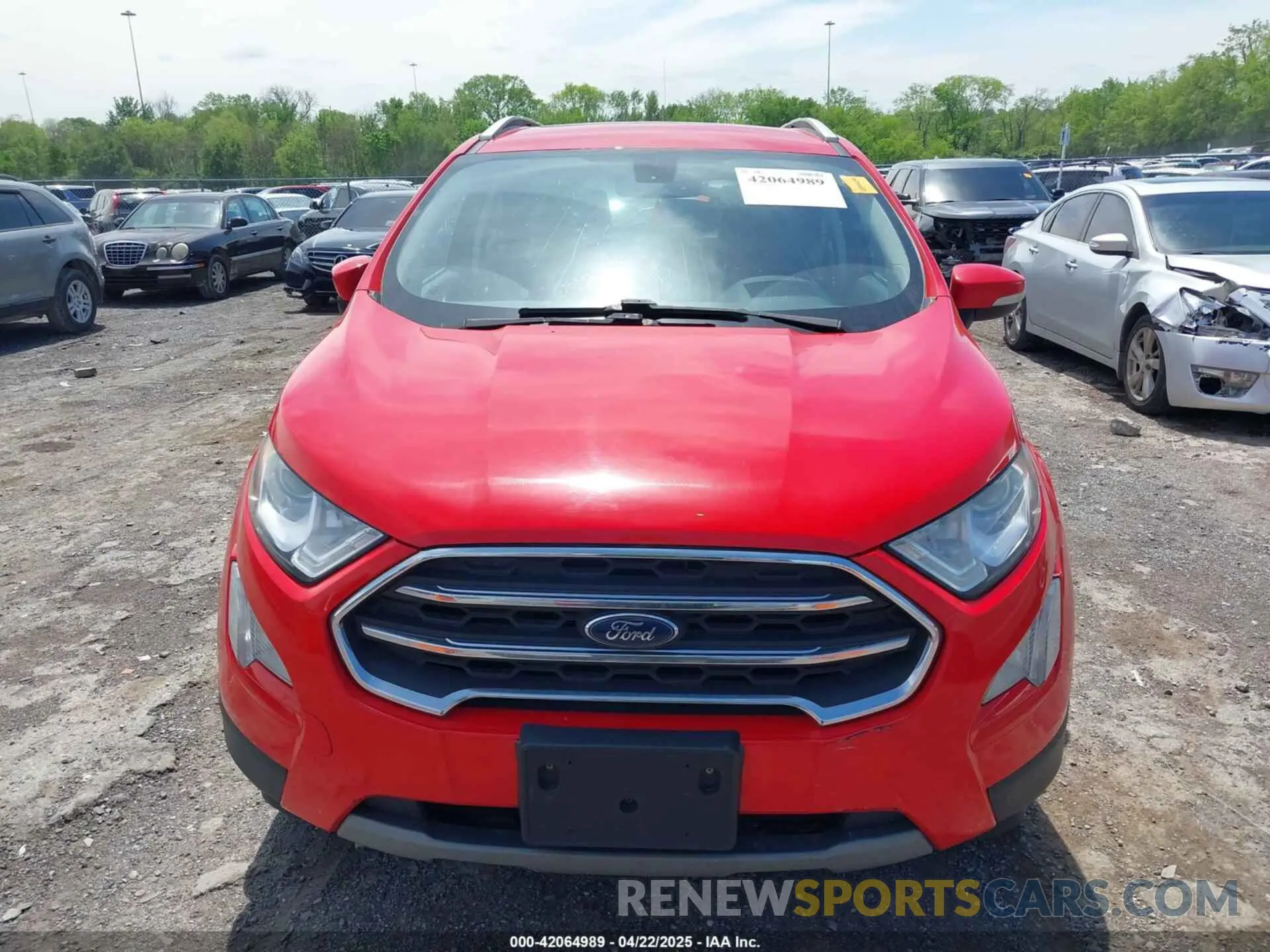 12 Photograph of a damaged car MAJ6S3KL4LC345585 FORD ECOSPORT 2020