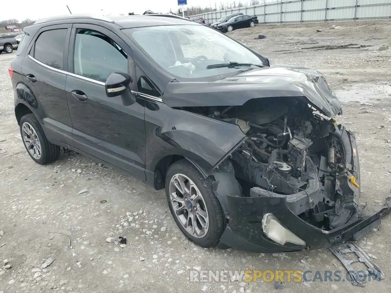4 Photograph of a damaged car MAJ6S3KL4LC357090 FORD ECOSPORT 2020