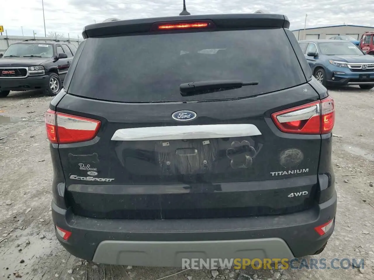 6 Photograph of a damaged car MAJ6S3KL4LC357090 FORD ECOSPORT 2020