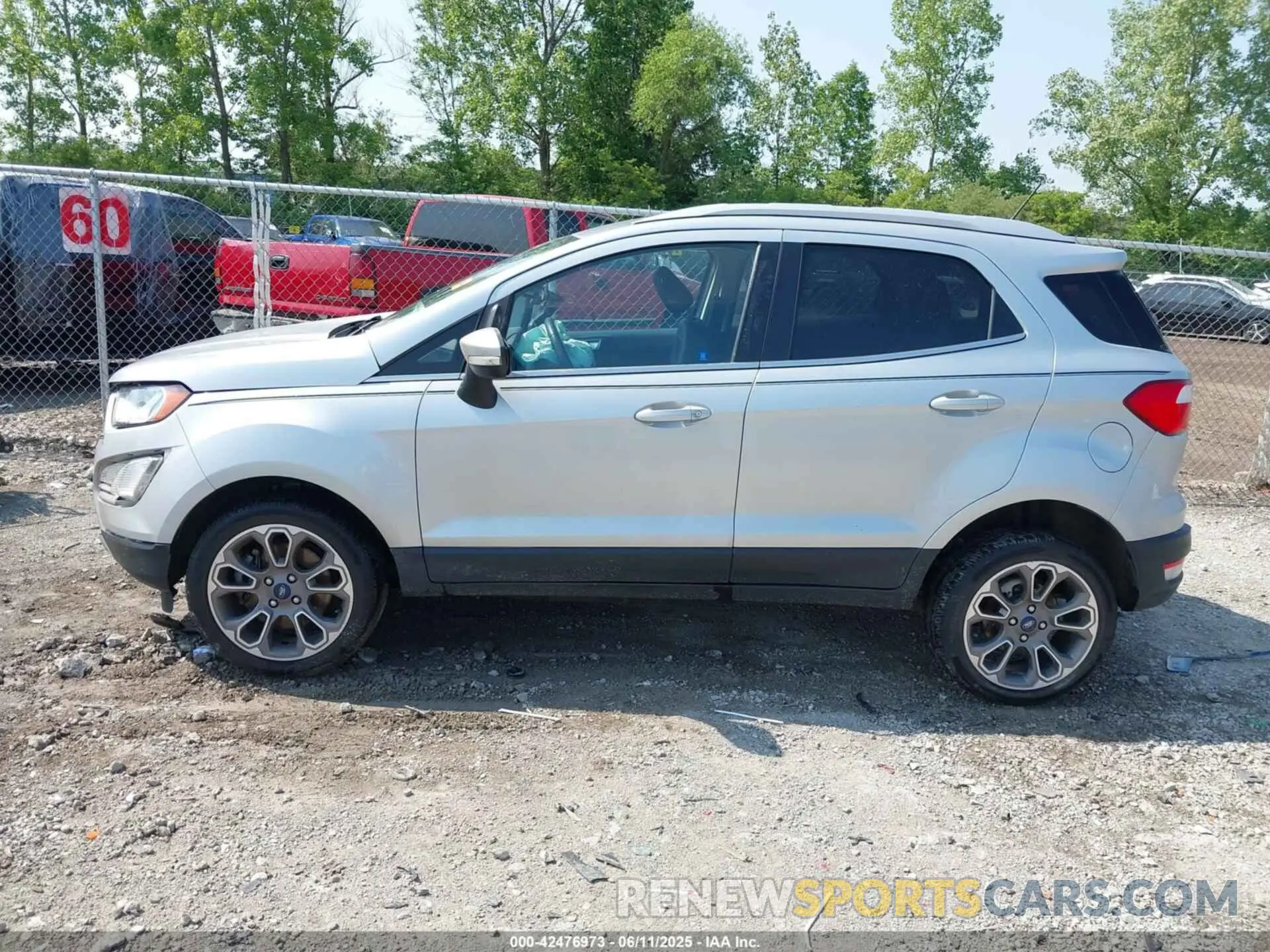 14 Photograph of a damaged car MAJ6S3KL4LC357140 FORD ECOSPORT 2020