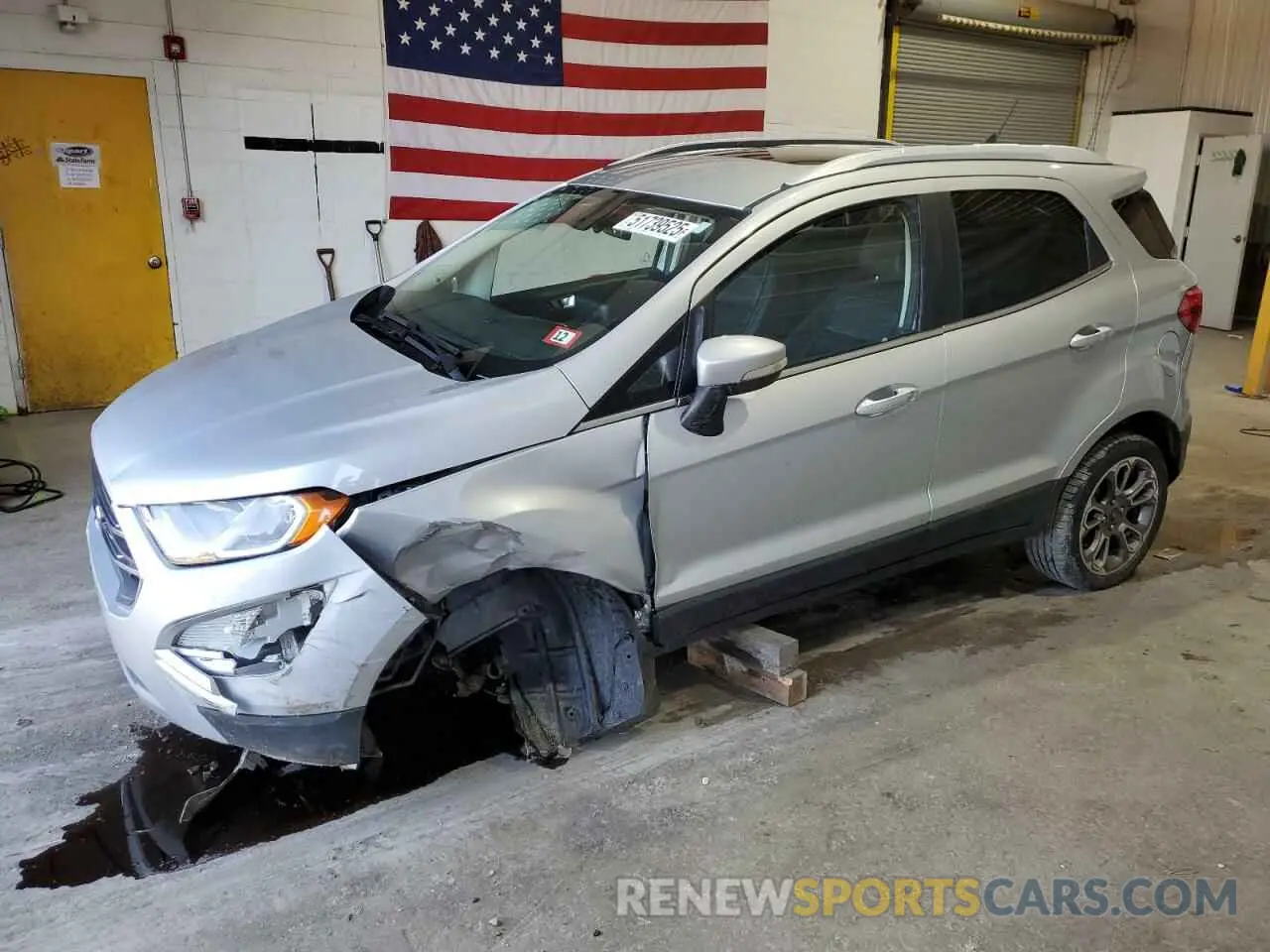 1 Photograph of a damaged car MAJ6S3KL4LC361673 FORD ECOSPORT 2020