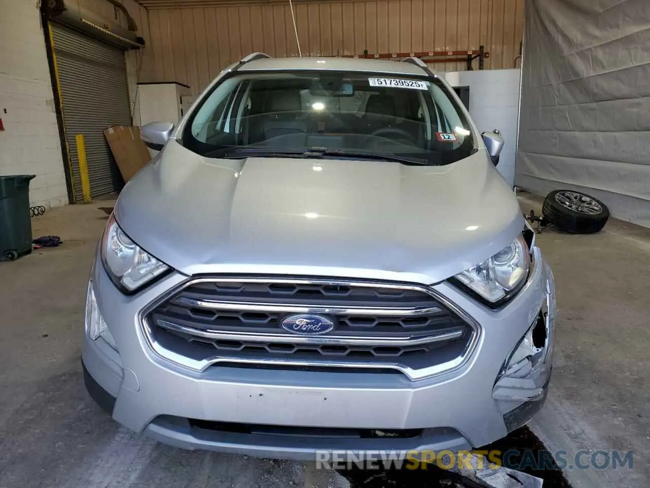 5 Photograph of a damaged car MAJ6S3KL4LC361673 FORD ECOSPORT 2020