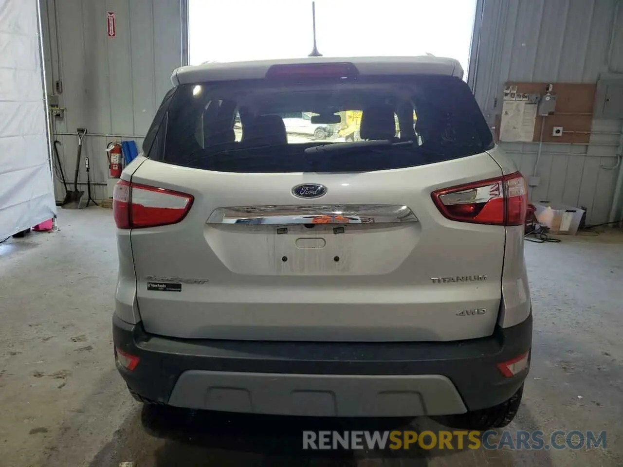 6 Photograph of a damaged car MAJ6S3KL4LC361673 FORD ECOSPORT 2020