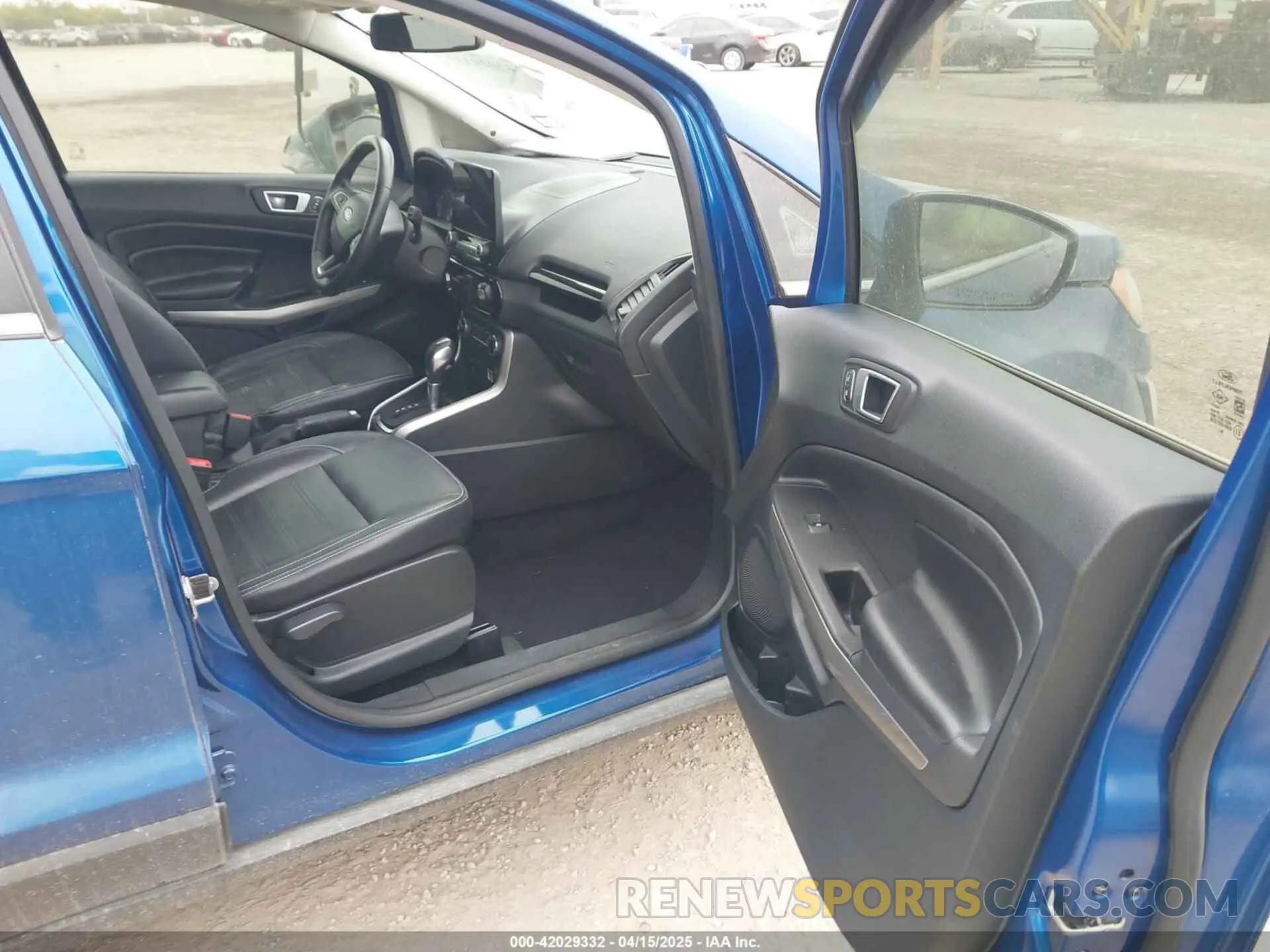 5 Photograph of a damaged car MAJ6S3KL5LC313843 FORD ECOSPORT 2020