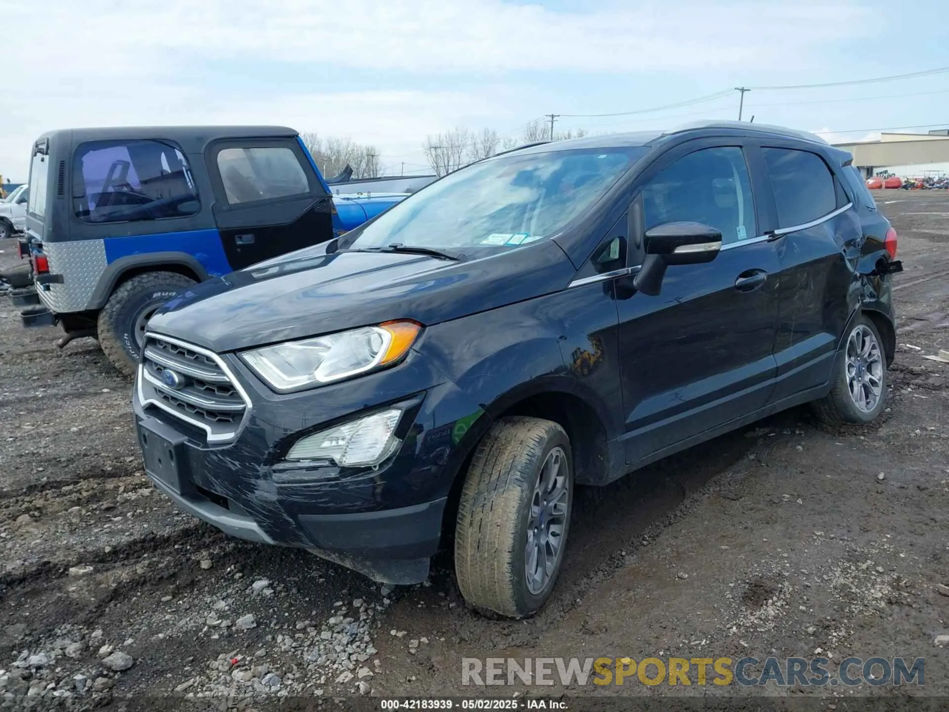 2 Photograph of a damaged car MAJ6S3KL5LC365019 FORD ECOSPORT 2020