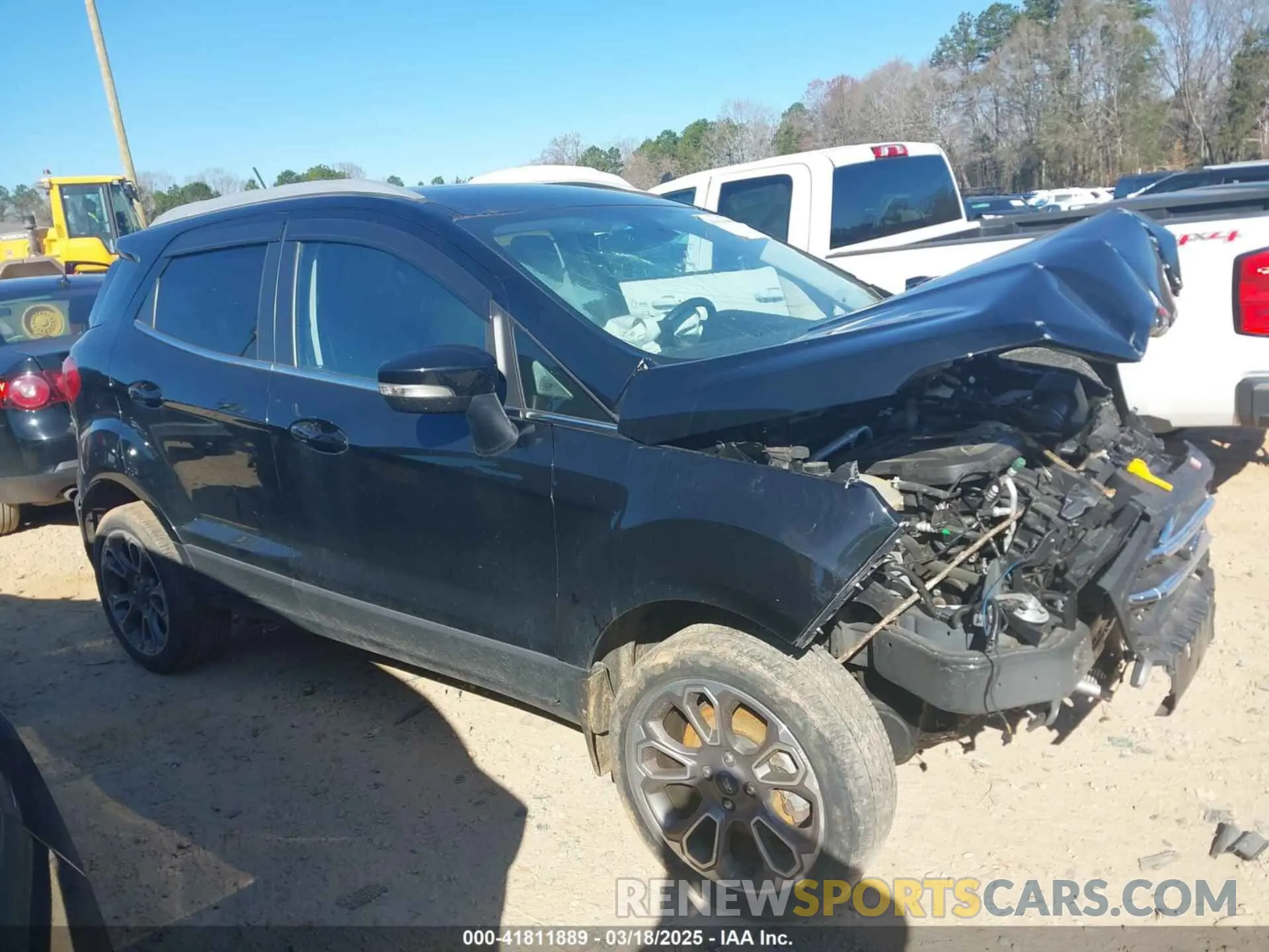 14 Photograph of a damaged car MAJ6S3KL5LC391538 FORD ECOSPORT 2020