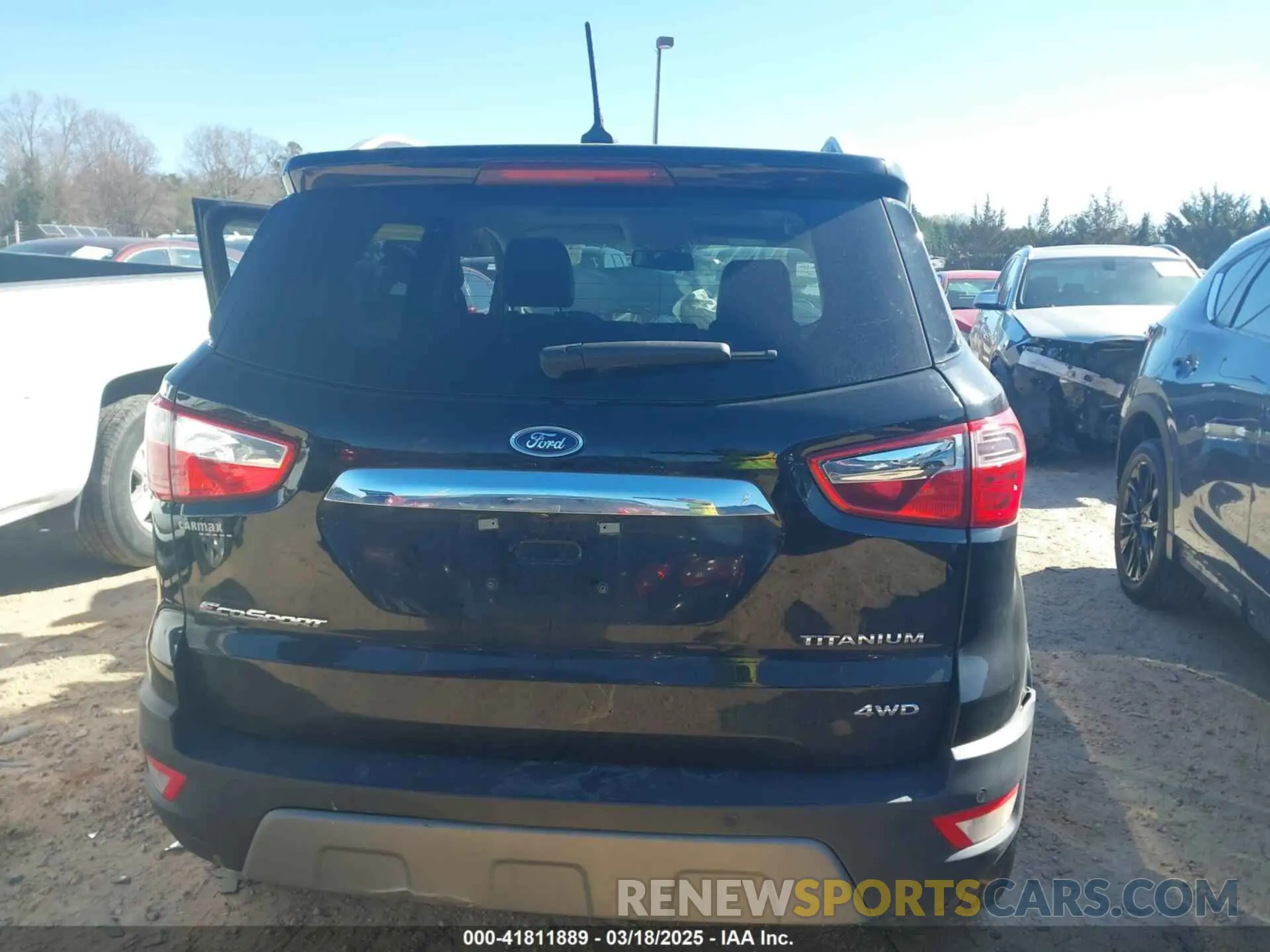 17 Photograph of a damaged car MAJ6S3KL5LC391538 FORD ECOSPORT 2020