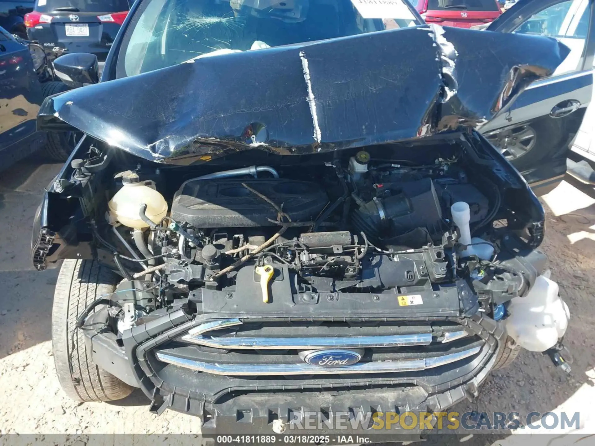 6 Photograph of a damaged car MAJ6S3KL5LC391538 FORD ECOSPORT 2020