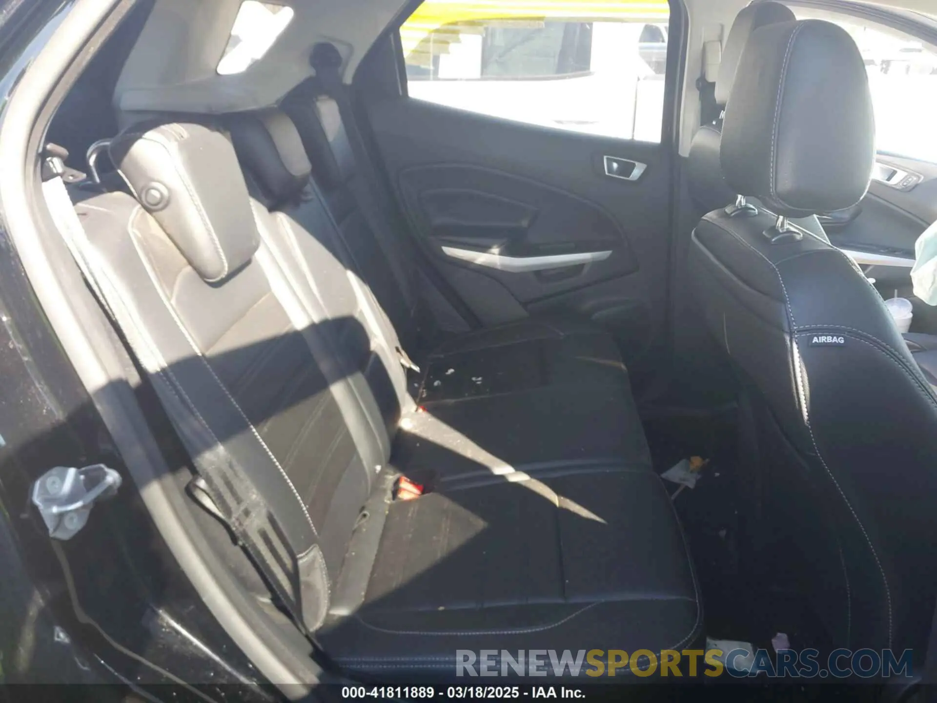 8 Photograph of a damaged car MAJ6S3KL5LC391538 FORD ECOSPORT 2020