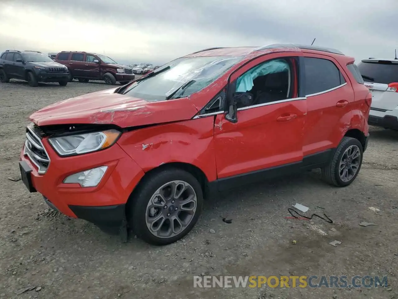 1 Photograph of a damaged car MAJ6S3KL6LC329968 FORD ECOSPORT 2020