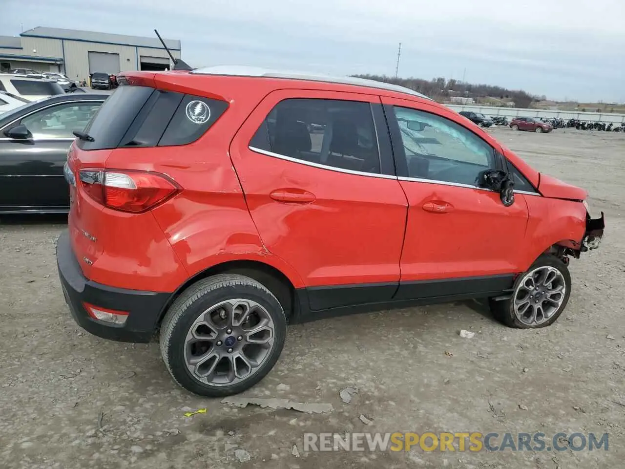 3 Photograph of a damaged car MAJ6S3KL6LC329968 FORD ECOSPORT 2020