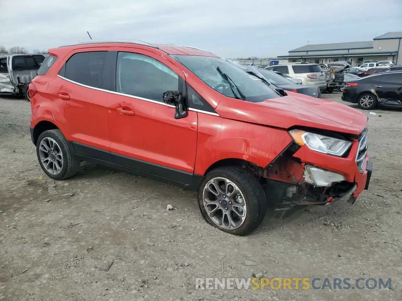 4 Photograph of a damaged car MAJ6S3KL6LC329968 FORD ECOSPORT 2020