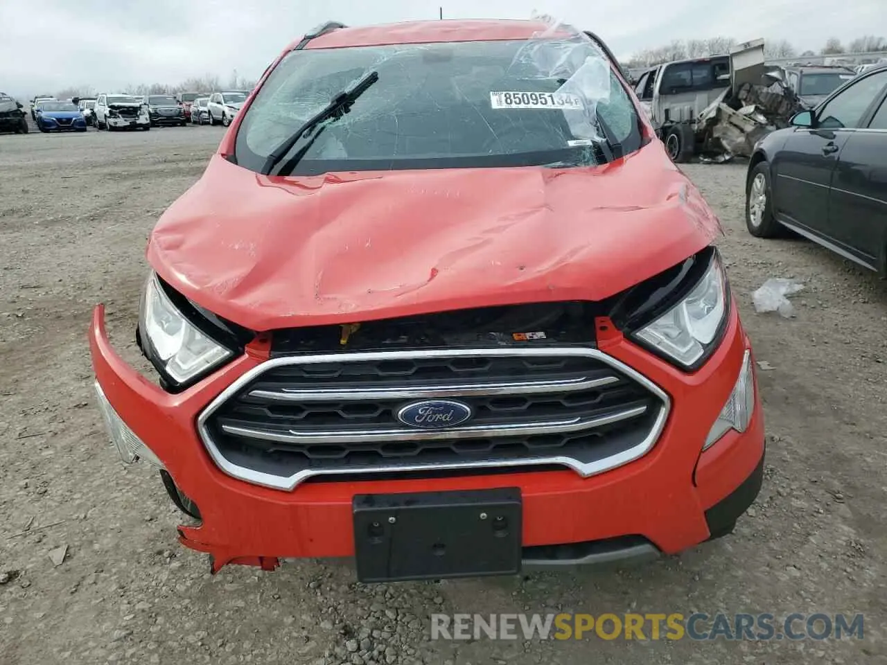 5 Photograph of a damaged car MAJ6S3KL6LC329968 FORD ECOSPORT 2020