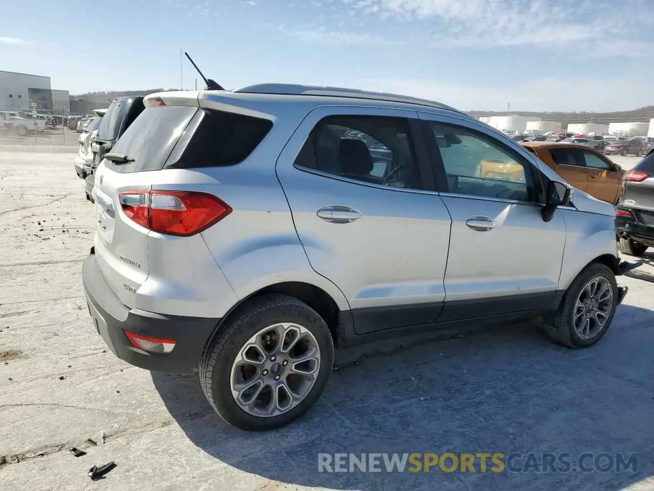 3 Photograph of a damaged car MAJ6S3KL6LC334863 FORD ECOSPORT 2020
