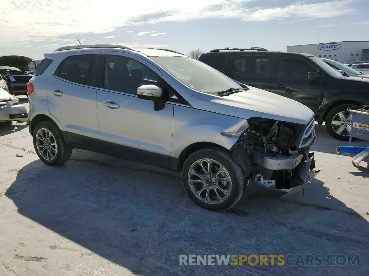 4 Photograph of a damaged car MAJ6S3KL6LC334863 FORD ECOSPORT 2020